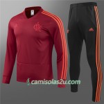 Flamengo Sweat de Treino Conjunto Vermelho 2018/19 Flamengo Sweat de Treino Conjunto Vermelho 2018/19